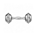 Reed & Barton Specialties Concord Dumbbell Rattle